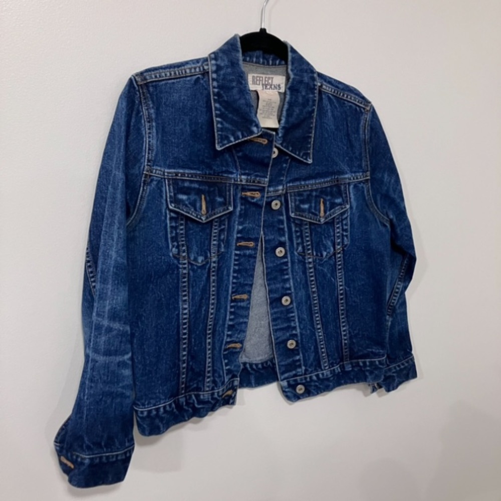 Retro Y2K Denim Blue Jacket